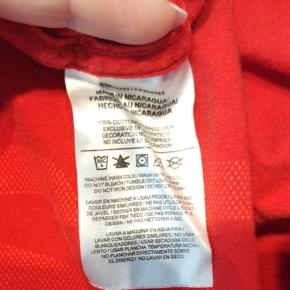 Nike Men's Red 'Just Do It' T-Shirt - Picture 10 of 11